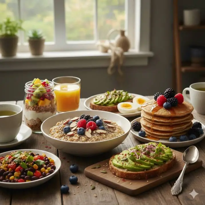 What Breakfast Foods Are High in Fiber Vegetarian?