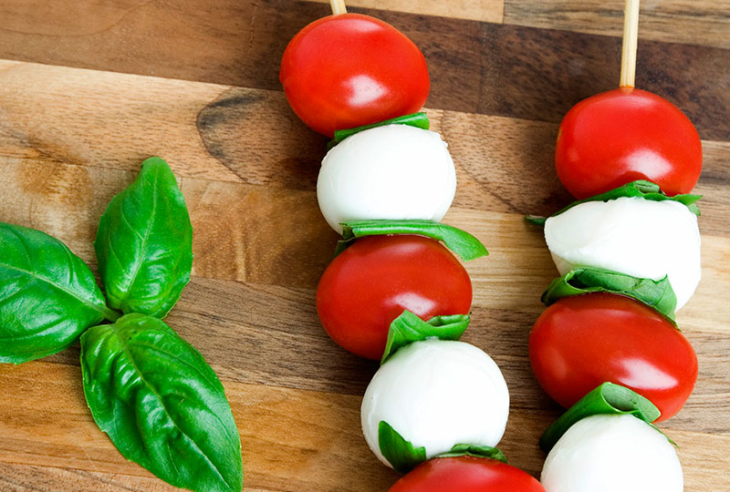 Balanced bite size appetizers for weight loss