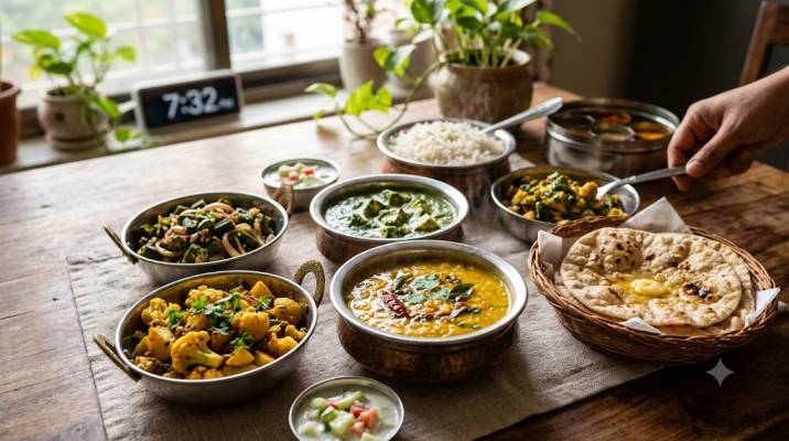 Indian dinner recipes veg